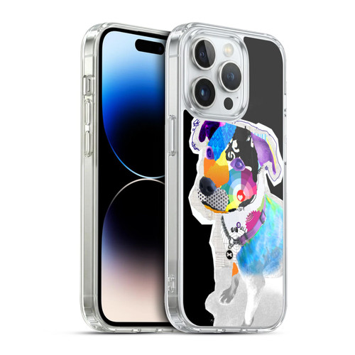 Michel Keck Dogs 2 Pitbull Soft Gel Case for Apple iPhone 13 Pro & MagSafe