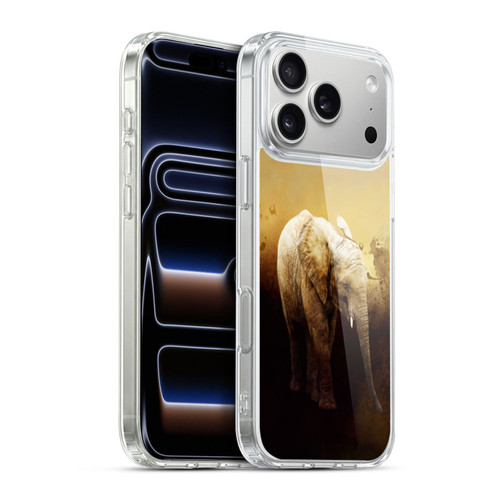 Simone Gatterwe Animals Elephant Calf Soft Gel Case for Apple iPhone 17 Pro Max