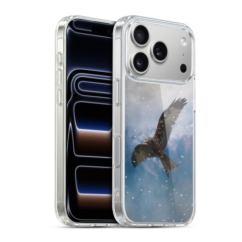 Simone Gatterwe Animals Flying Eagle Soft Gel Case for Apple iPhone 17 Pro