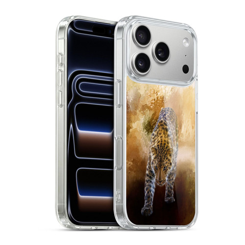 Simone Gatterwe Animals Russian Amur Leopard Soft Gel Case for Apple iPhone 17 Pro
