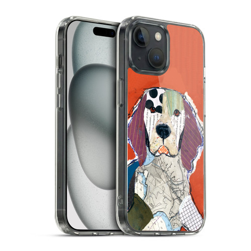 Michel Keck Dogs 2 Welsh Springer Spaniel Soft Gel Case for Apple iPhone 15 & MagSafe