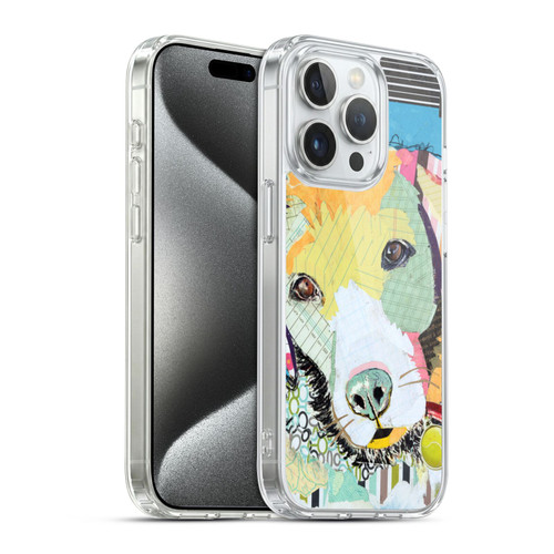 Michel Keck Dogs 2 Labrador Soft Gel Case for Apple iPhone 15 Pro & MagSafe