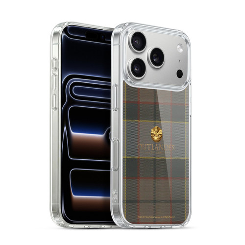 Outlander Tartans Fraser Soft Gel Case for Apple iPhone 17 Pro