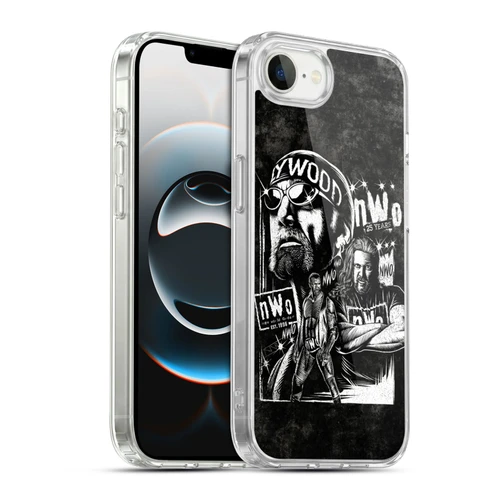 WWE NWO Fathead Superstar Soft Gel Case for Apple iPhone 16e / Apple iPhone 17e & MagSafe