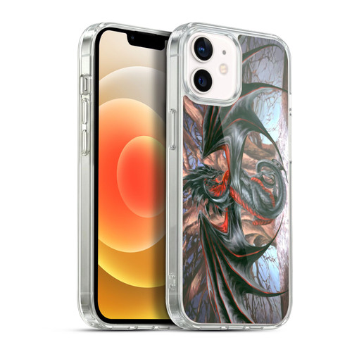 Ruth Thompson Dragons Malice Soft Gel Case for Apple iPhone 12 / iPhone 12 Pro & MagSafe