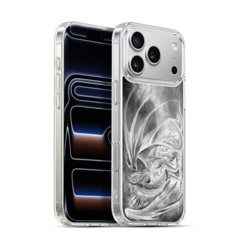 Ruth Thompson Dragons Silver Ice Soft Gel Case for Apple iPhone 17 Pro Max