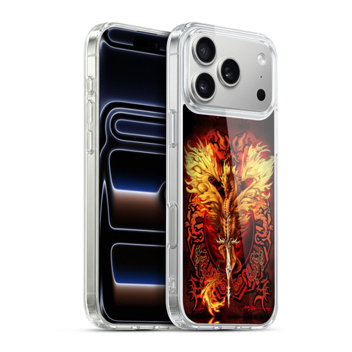Ruth Thompson Dragons Flameblade Soft Gel Case for Apple iPhone 17 Pro Max