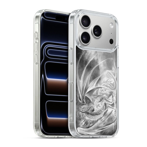 Ruth Thompson Dragons Silver Ice Soft Gel Case for Apple iPhone 17 Pro