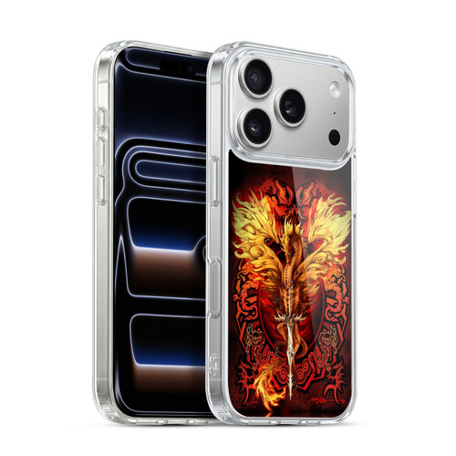 Ruth Thompson Dragons Flameblade Soft Gel Case for Apple iPhone 17 Pro
