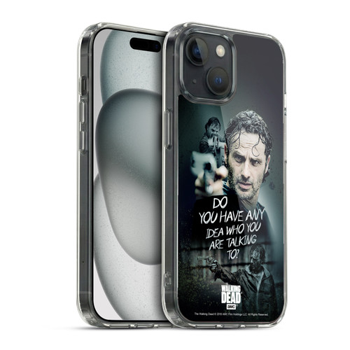 AMC The Walking Dead Rick Grimes Legacy Question Soft Gel Case for Apple iPhone 15 & MagSafe