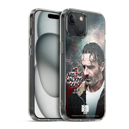 AMC The Walking Dead Rick Grimes Legacy Quote Soft Gel Case for Apple iPhone 15 & MagSafe