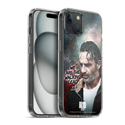AMC The Walking Dead Rick Grimes Legacy Quote Soft Gel Case for Apple iPhone 15 Plus & MagSafe
