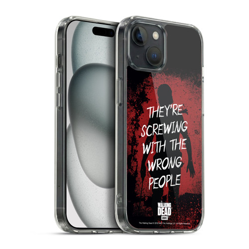 AMC The Walking Dead Rick Grimes Legacy Trust Soft Gel Case for Apple iPhone 15 Plus & MagSafe