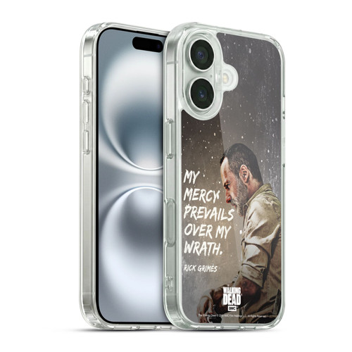 AMC The Walking Dead Rick Grimes Legacy Mercy Prevails Soft Gel Case for Apple iPhone 16 & MagSafe