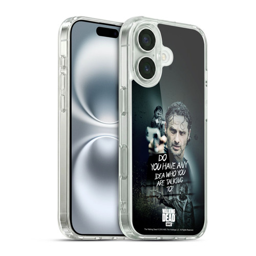 AMC The Walking Dead Rick Grimes Legacy Question Soft Gel Case for Apple iPhone 16 & MagSafe