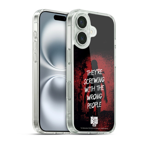 AMC The Walking Dead Rick Grimes Legacy Trust Soft Gel Case for Apple iPhone 16 & MagSafe