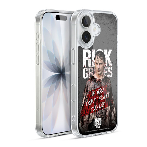 AMC The Walking Dead Rick Grimes Legacy Bloody Poncho Soft Gel Case for Apple iPhone 17