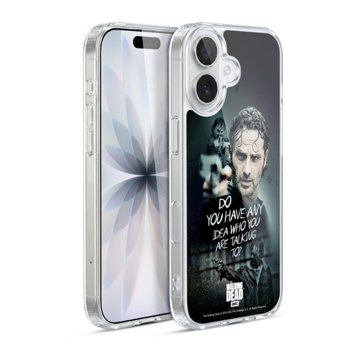 AMC The Walking Dead Rick Grimes Legacy Question Soft Gel Case for Apple iPhone 17