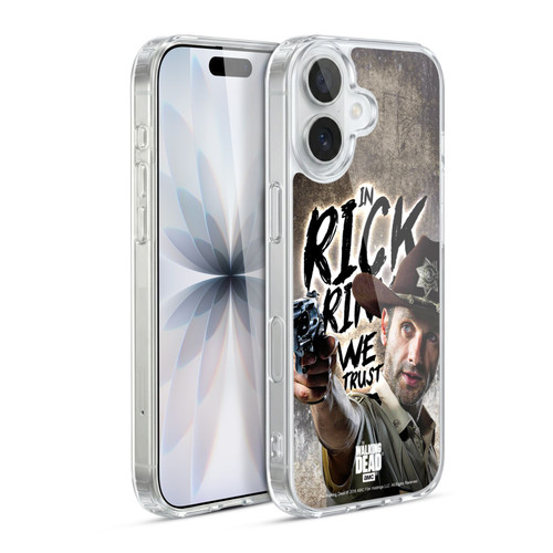 AMC The Walking Dead Rick Grimes Legacy Sheriff's Deputy Soft Gel Case for Apple iPhone 17