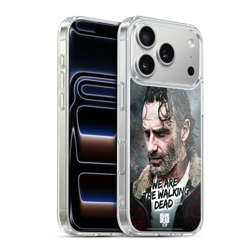 AMC The Walking Dead Rick Grimes Legacy Quote Soft Gel Case for Apple iPhone 17 Pro