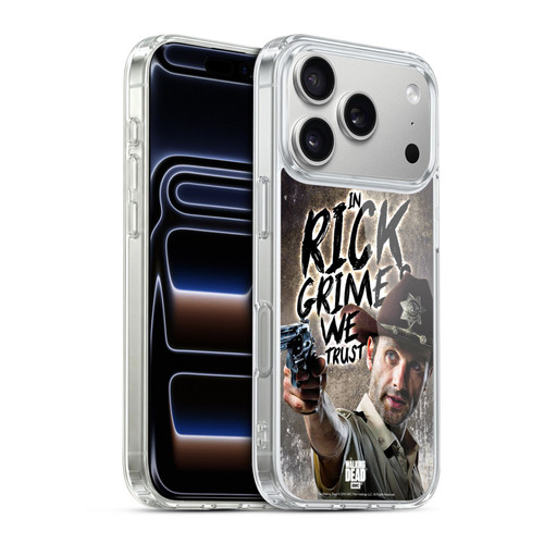 AMC The Walking Dead Rick Grimes Legacy Sheriff's Deputy Soft Gel Case for Apple iPhone 17 Pro