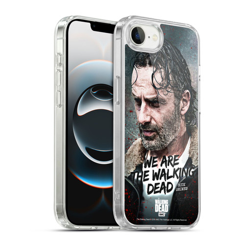 AMC The Walking Dead Rick Grimes Legacy Quote Soft Gel Case for Apple iPhone 16e / Apple iPhone 17e & MagSafe