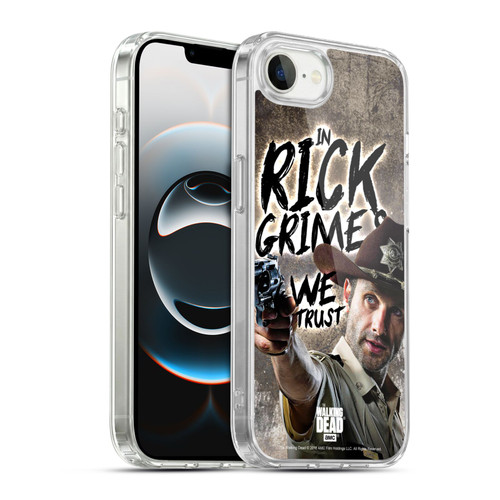 AMC The Walking Dead Rick Grimes Legacy Sheriff's Deputy Soft Gel Case for Apple iPhone 16e / Apple iPhone 17e & MagSafe