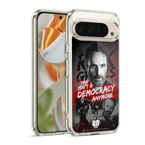 AMC The Walking Dead Rick Grimes Legacy Democracy Soft Gel Case for Google Pixel 9 / Pixel 9 Pro