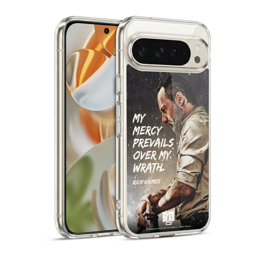 AMC The Walking Dead Rick Grimes Legacy Mercy Prevails Soft Gel Case for Google Pixel 9 / Pixel 9 Pro