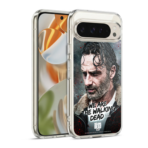 AMC The Walking Dead Rick Grimes Legacy Quote Soft Gel Case for Google Pixel 9 / Pixel 9 Pro