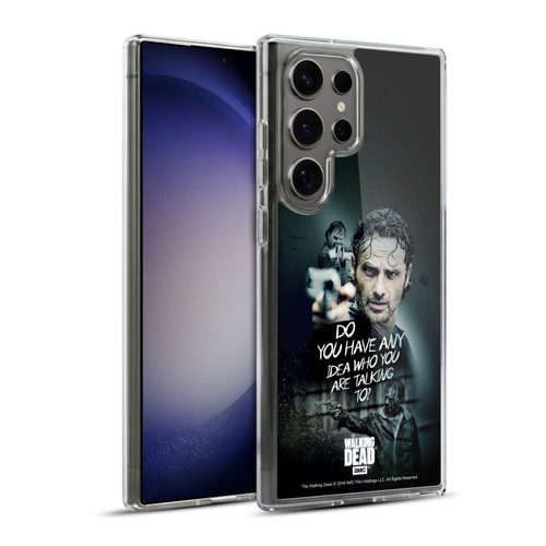AMC The Walking Dead Rick Grimes Legacy Question Soft Gel Case for Samsung Galaxy S23 Ultra 5G & MagSafe