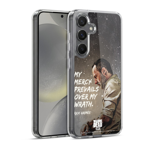 AMC The Walking Dead Rick Grimes Legacy Mercy Prevails Soft Gel Case for Samsung Galaxy S24 5G & MagSafe