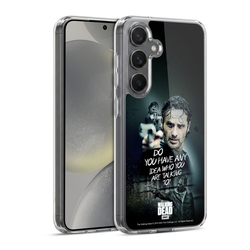 AMC The Walking Dead Rick Grimes Legacy Question Soft Gel Case for Samsung Galaxy S24 5G & MagSafe