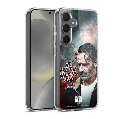AMC The Walking Dead Rick Grimes Legacy Quote Soft Gel Case for Samsung Galaxy S24 5G & MagSafe