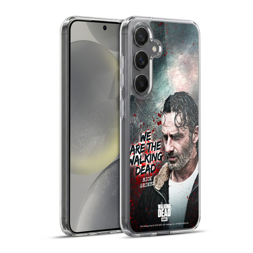 AMC The Walking Dead Rick Grimes Legacy Quote Soft Gel Case for Samsung Galaxy S24+ 5G & MagSafe