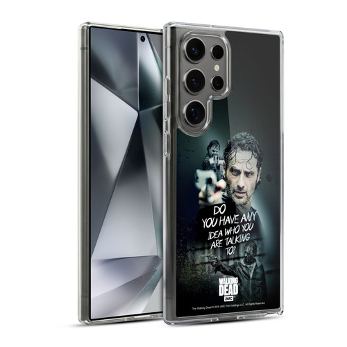 AMC The Walking Dead Rick Grimes Legacy Question Soft Gel Case for Samsung Galaxy S24 Ultra 5G & MagSafe
