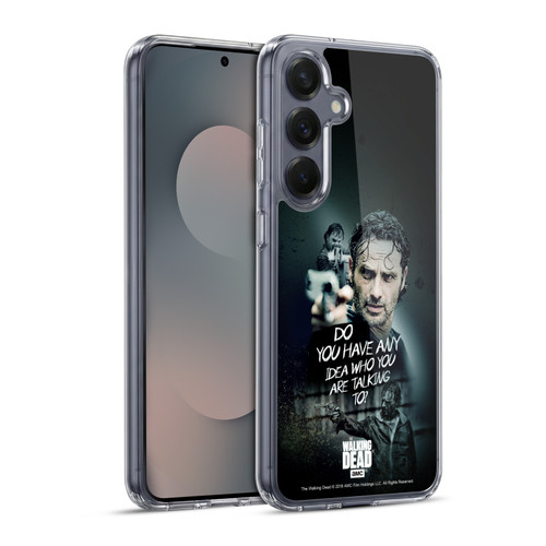 AMC The Walking Dead Rick Grimes Legacy Question Soft Gel Case for Samsung Galaxy S25+ & MagSafe