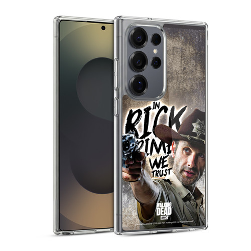 AMC The Walking Dead Rick Grimes Legacy Sheriff's Deputy Soft Gel Case for Samsung Galaxy S25 Ultra & MagSafe