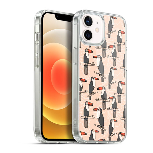 Andrea Lauren Design Birds Toucan Soft Gel Case for Apple iPhone 12 / iPhone 12 Pro & MagSafe
