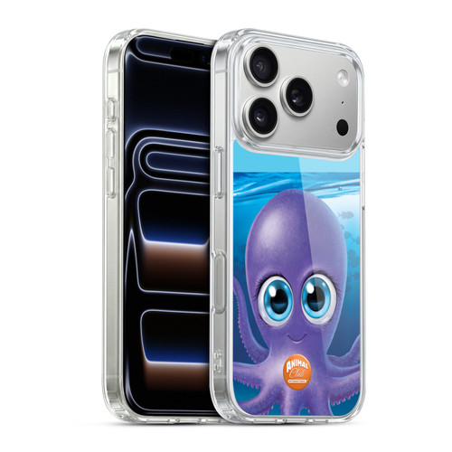 Animal Club International Underwater Octopus Soft Gel Case for Apple iPhone 17 Pro