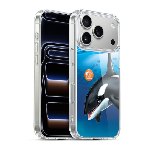 Animal Club International Underwater Orca Soft Gel Case for Apple iPhone 17 Pro