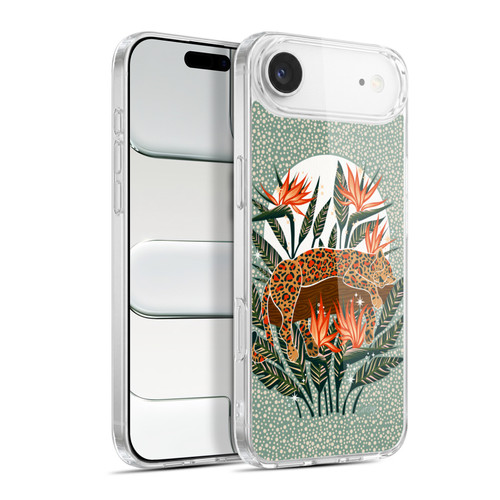 Cat Coquillette Tropical Wildlife Leopard Moonrise Soft Gel Case for Apple iPhone 17 Air