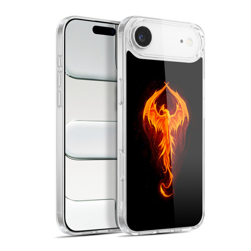 Christos Karapanos Dark Hours Dragon Phoenix Soft Gel Case for Apple iPhone 17 Air