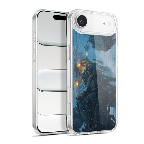 Christos Karapanos Dark Hours Otherworldly Howling Soft Gel Case for Apple iPhone 17 Air