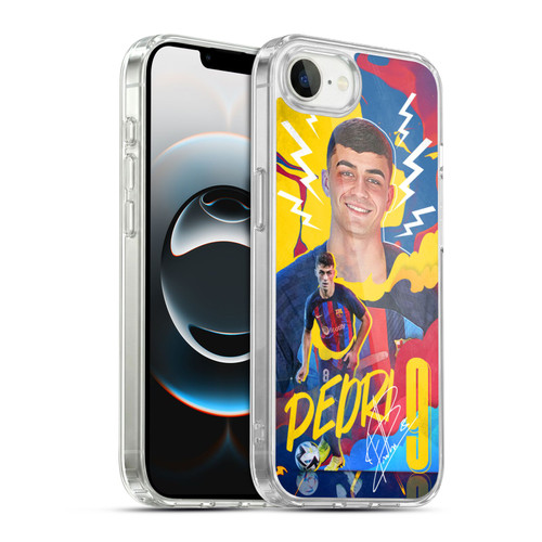 FC Barcelona 2022/23 First Team Pedri Soft Gel Case for Apple iPhone 16e / Apple iPhone 17e & MagSafe