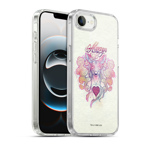 Harry Potter Deathly Hallows XXVI Always Stag Patronus Soft Gel Case for Apple iPhone 16e / Apple iPhone 17e & MagSafe