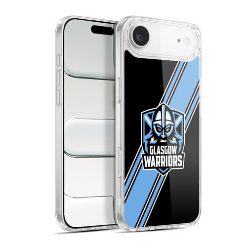 Glasgow Warriors Logo 2 Diagonal Stripes Soft Gel Case for Apple iPhone 17 Air