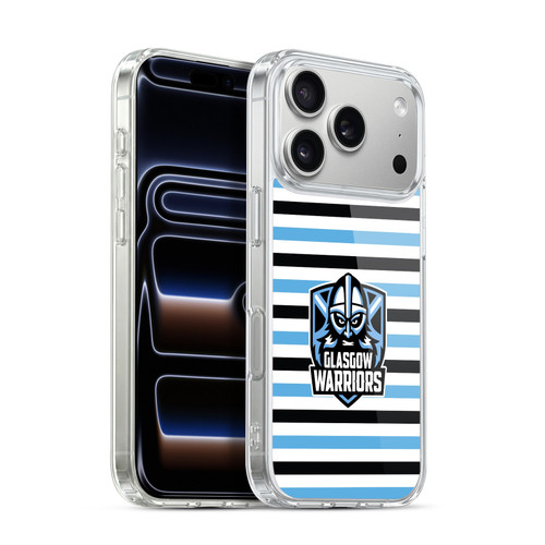 Glasgow Warriors Logo 2 Stripes 2 Soft Gel Case for Apple iPhone 17 Pro