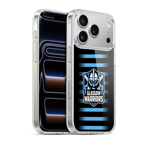 Glasgow Warriors Logo 2 Stripes Soft Gel Case for Apple iPhone 17 Pro
