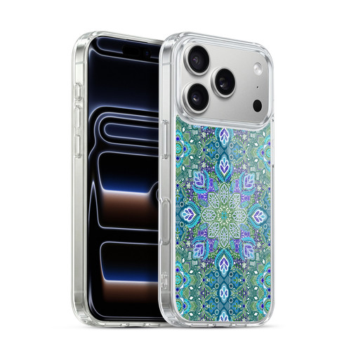 Micklyn Le Feuvre Mandala Peacock Summer Soft Gel Case for Apple iPhone 17 Pro